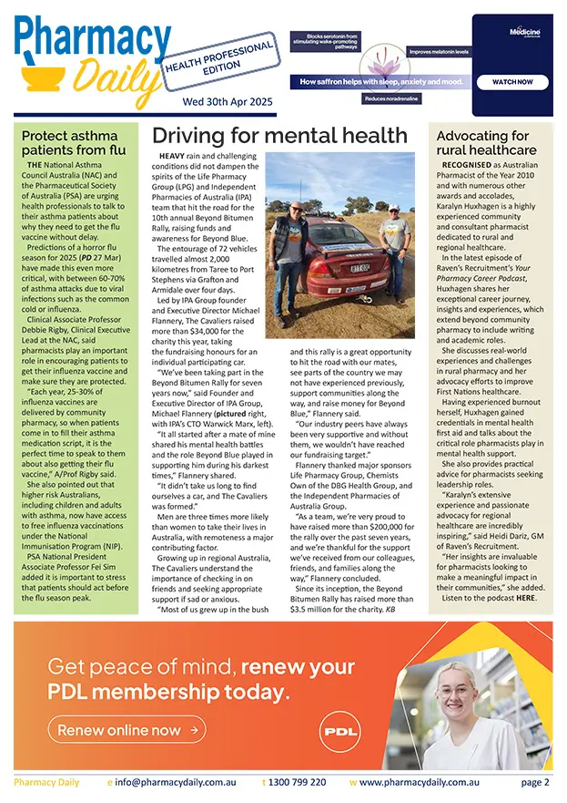 Pharmacy Daily | Warwick Marx and Michael Flannery | Beyond Bitumen 2025